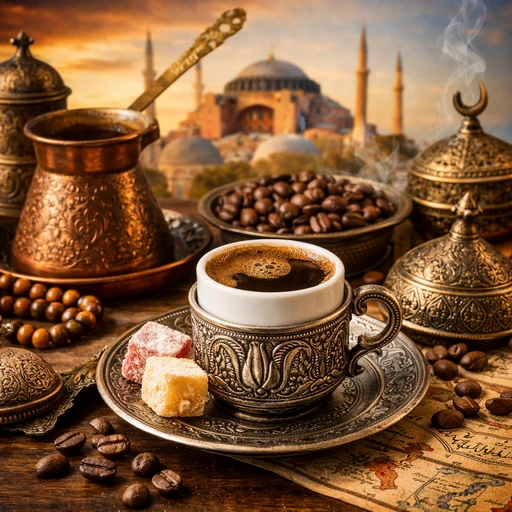 قهوه ترک عثمانی