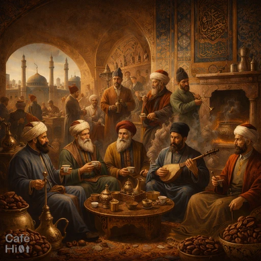 تاریخچه قهوه و قهوه خانه ایران