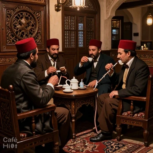قهوه خانه های عثمانی و فرهنگ قهوه