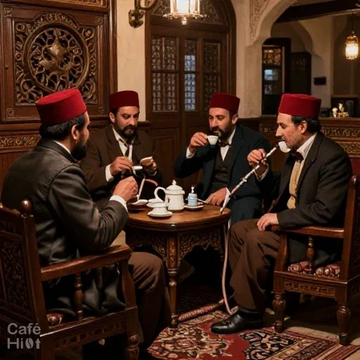 قهوه خانه های عثمانی و فرهنگ قهوه