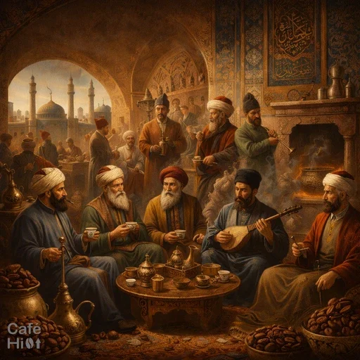 تاریخچه قهوه و قهوه خانه ایران